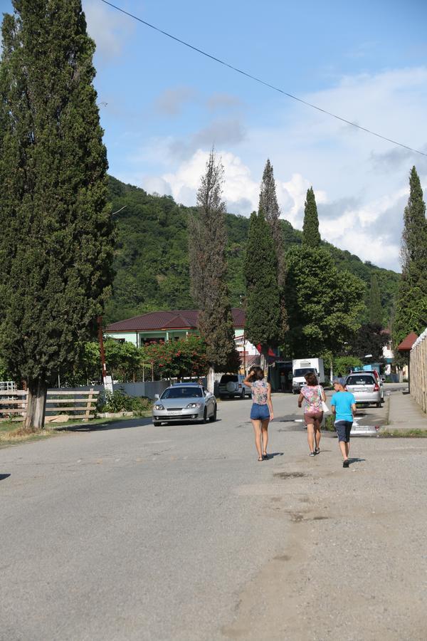 Lucette Guest House Pitsunda Exterior foto